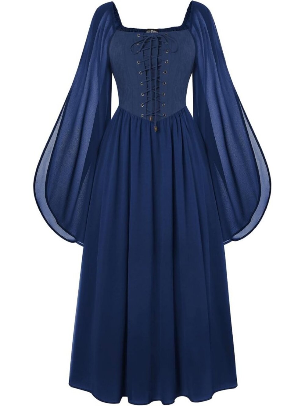 Medieval Witch Dress for Women - Gothic Renaissance Costume for Halloween